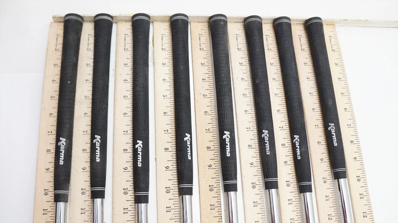 Mizuno T-Zoid True Stiff 34.25"-37.75" 8pc Iron Shaft Set Pulls .355 00681078 - Image 2