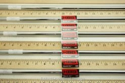 Uncut KBS FLT 125 S+ Stiff+ 4-PW Iron Shaft Set .355 37.5"-40" 727592