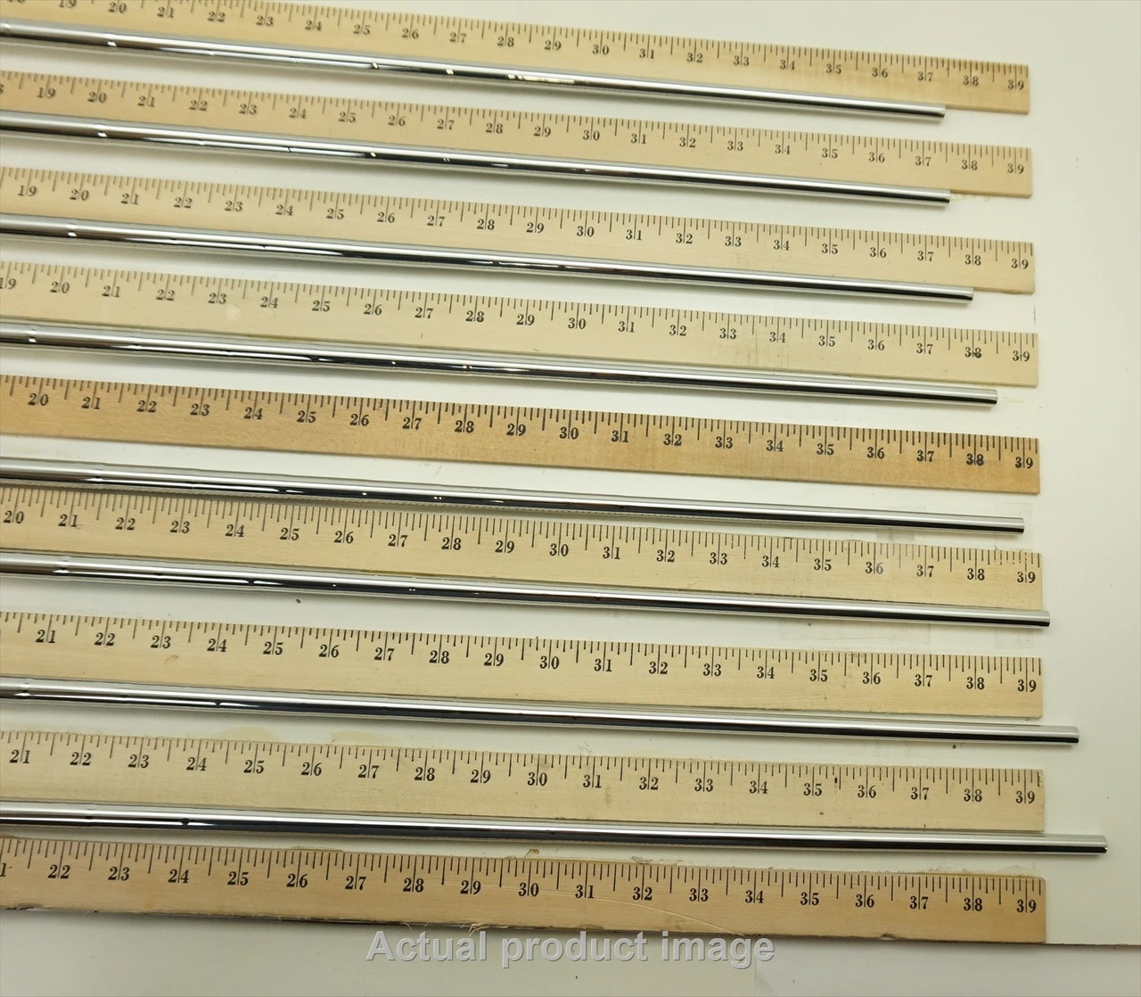 Uncut KBS FLT 125 S+ Stiff+ 3-PW Iron Shaft Set .355 37.5"-40.5" 727593 - Image 4