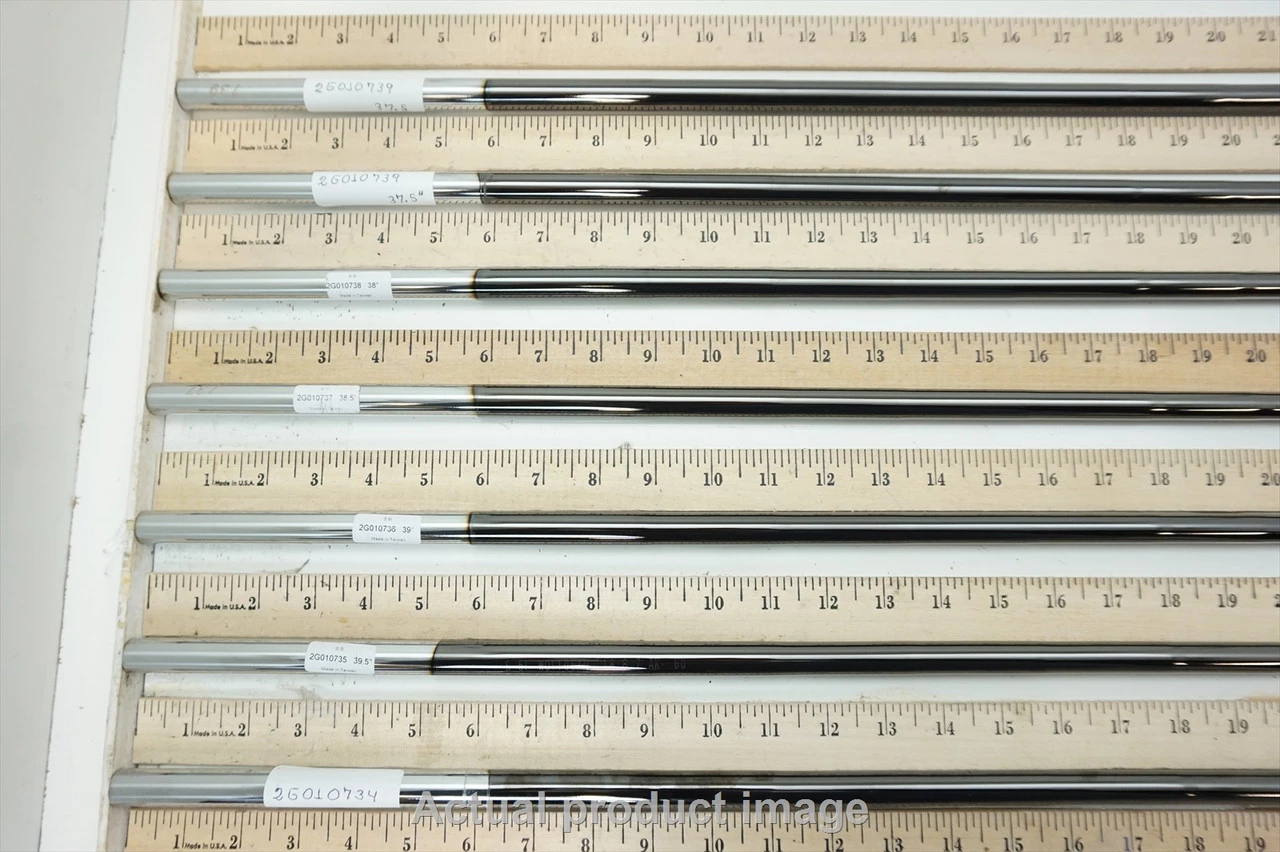 NEW KBS TOUR $-TAPER BLACK PVD 120G STIFF IRON SHAFT SET .355 4-PW 727850 - Image 2