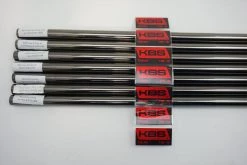 New KBS Tour Black Nickel 110G Regular Iron Shaft Set 4-PW 37.5-40" .355T 791332