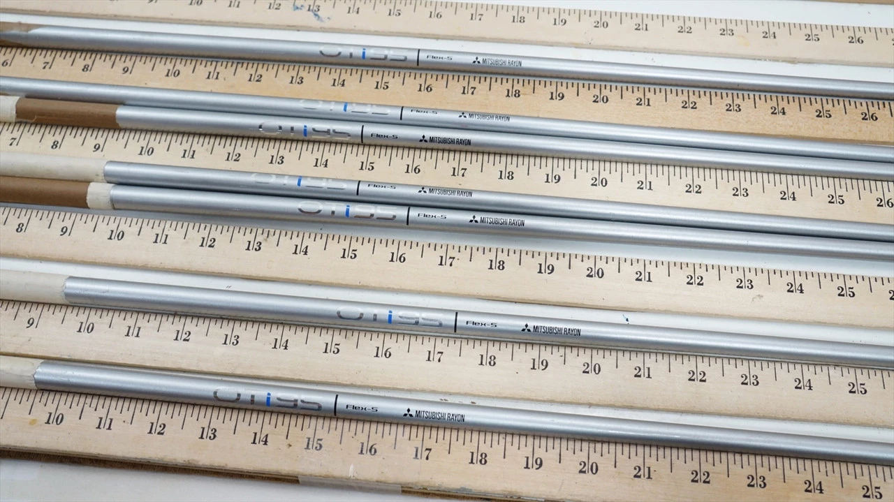 Mitsubishi Ot Irons 95 Pll 95G Stiff 33"-35.5" 7pc Iron Shaft Set .370 925949