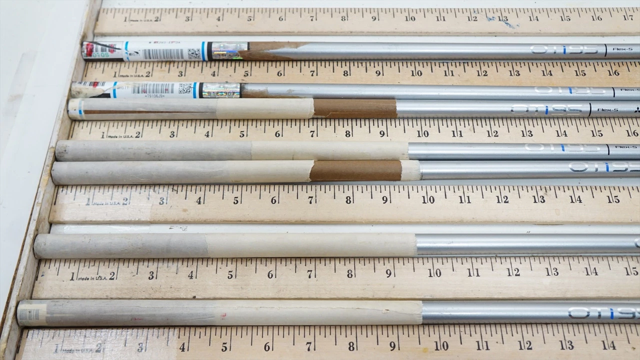 Mitsubishi Ot Irons 95 Pll 95G Stiff 33"-35.5" 7pc Iron Shaft Set .370 925949 - Image 2