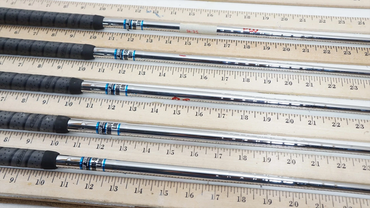 True Temper Multi Step Lite Lite 34.5"-36.5" 5pc Iron Shaft Set .370 929649