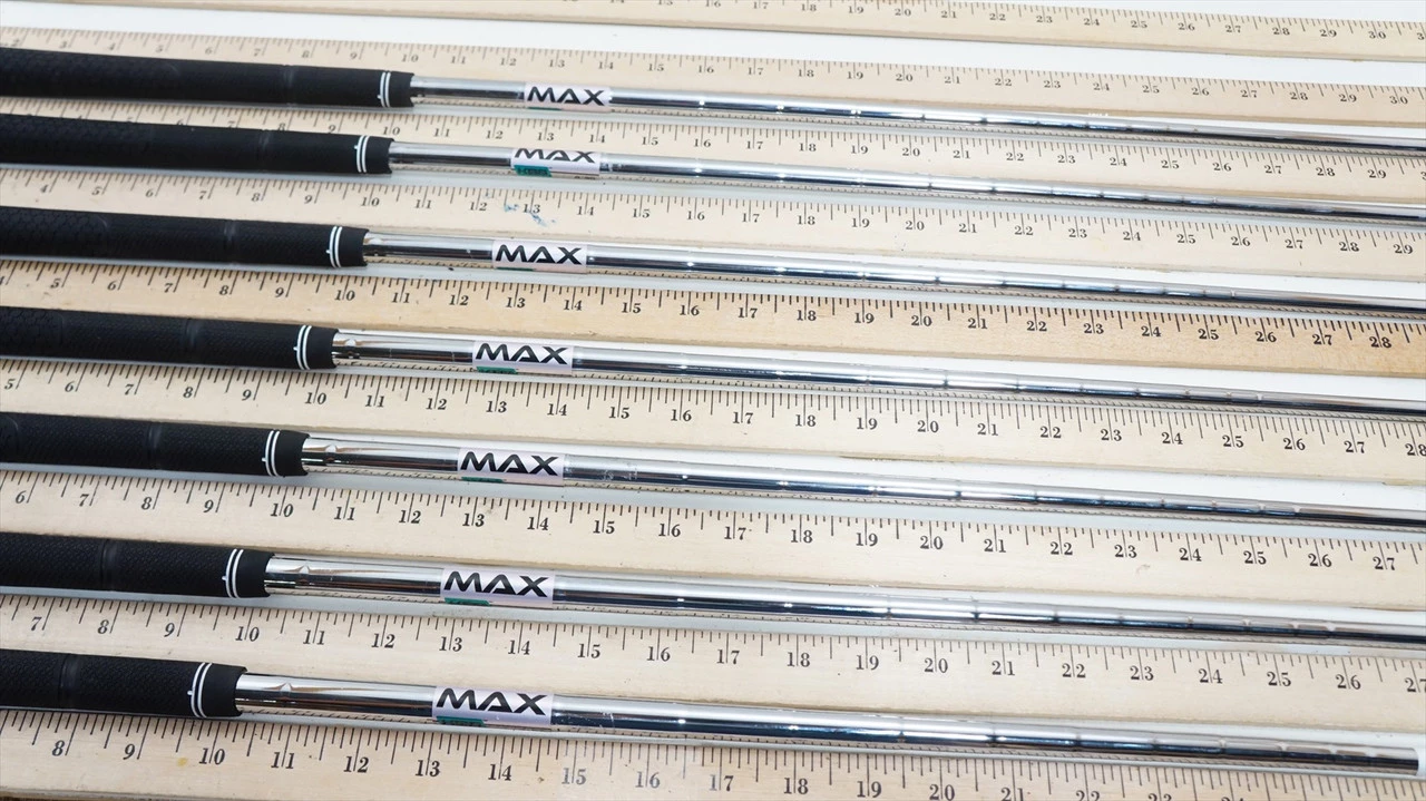 Kbs Max 90 90G Regular 34.5"-37.5" 7pc Iron Shaft Set .370 934614