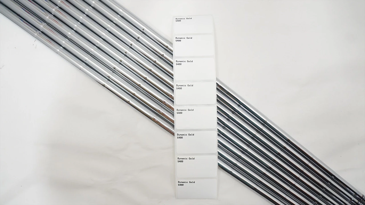 New True Temper Dynamic Gold S400 37.50"--41.00" 8pc Shaft Set .355 TT *SEE NOTE