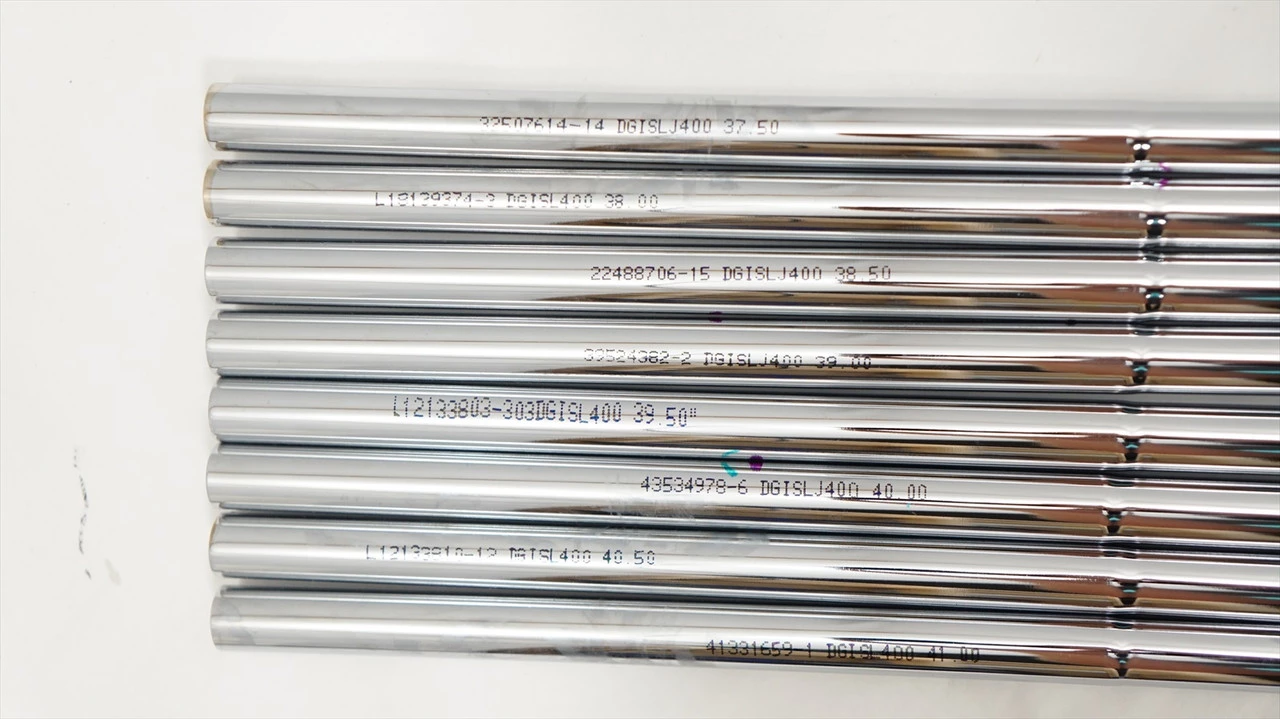 New True Temper Dynamic Gold S400 37.50"--41.00" 8pc Shaft Set .355 TT *SEE NOTE - Image 3