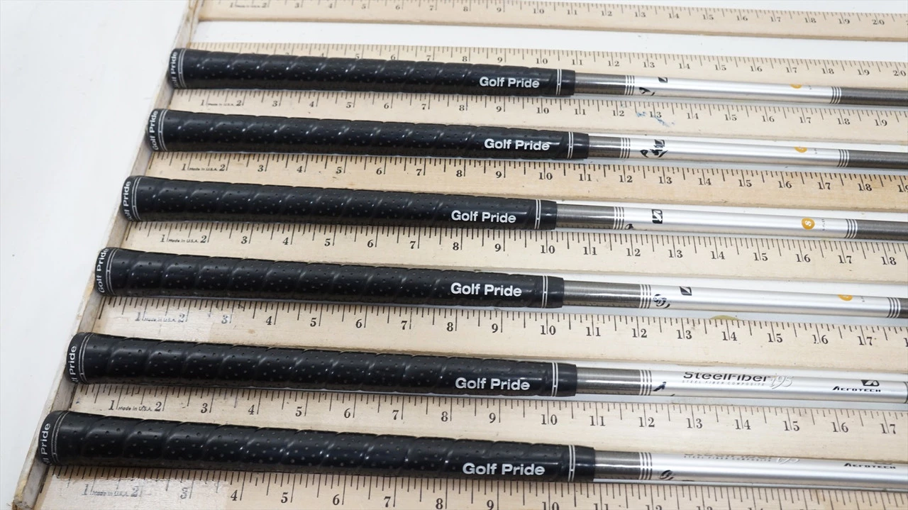 Aerotech Steelfiber I95 Stiff 34.5"-36.25" 6pc Iron Shaft Set .370 959557 - Image 2