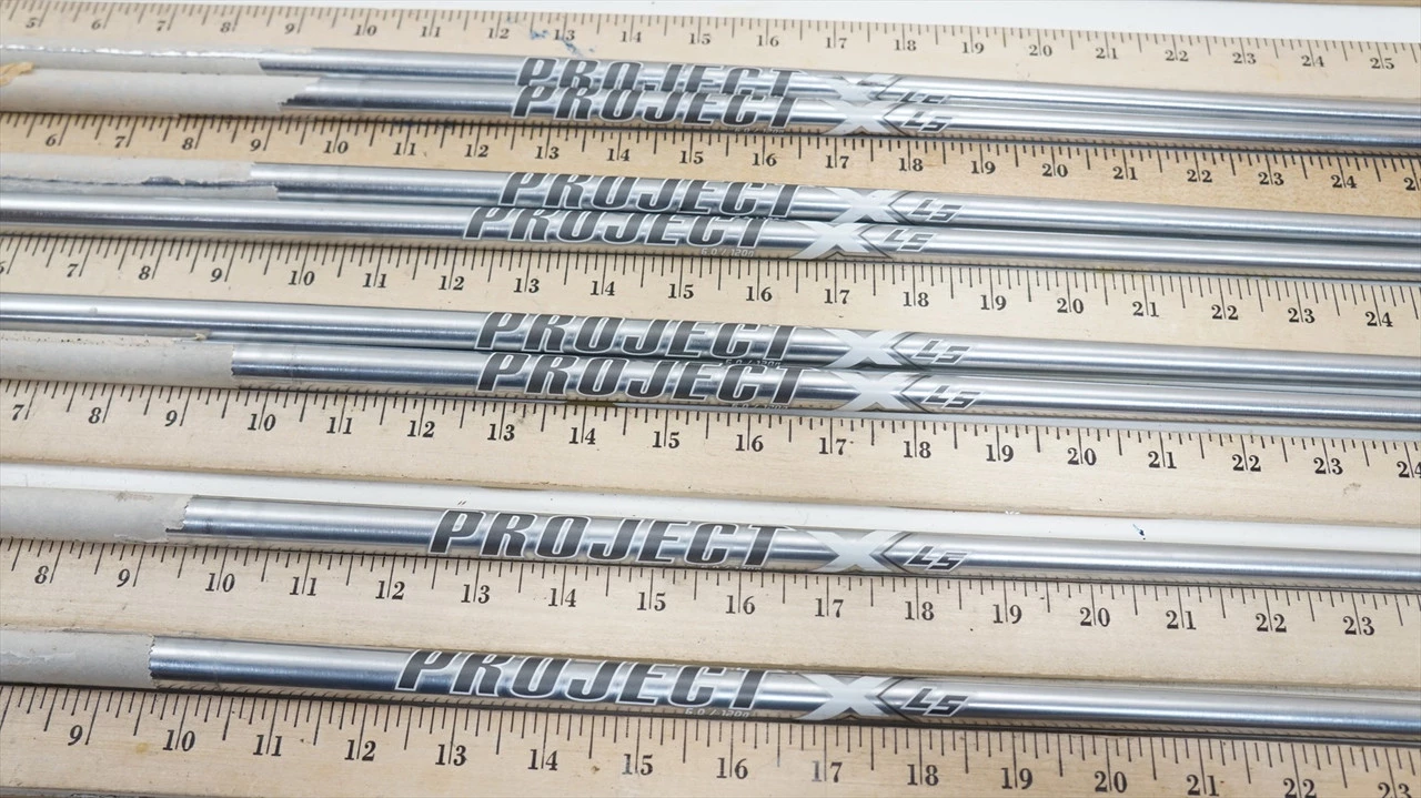 Project X Ls 120 Satin 6.0 34"-36.5" 8pc Iron Shaft Set .355 960830