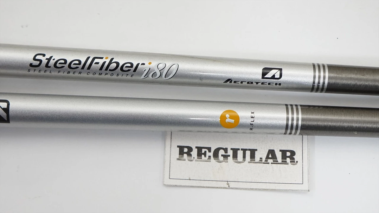 Aerotech Steelfiber I80 R 80G Regular 34.75"-38" 7pc Iron Shaft Set .355T 968647 - Image 4