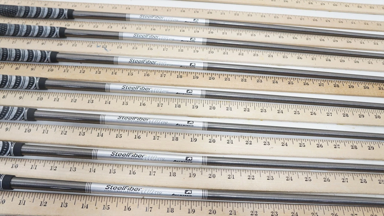 Aerotech Steelfiber I110 Stiff 34.75"-37.5" 7pc Iron Shaft Set .355T 968649