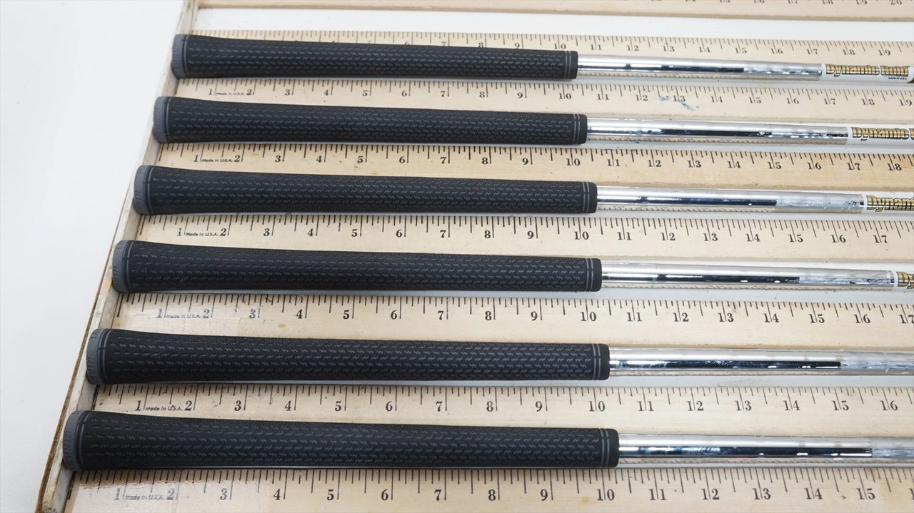 True Temper Dynamic Gold S300 Dst 98 Stiff 35-37.5" 6pc Iron Shaft Set 977565 - Image 2