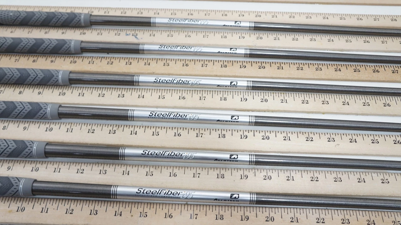 Aerotech Steelfiber I95 R 95g Regular 34.5"-37" 6pc Iron Shaft Set .355T 978943
