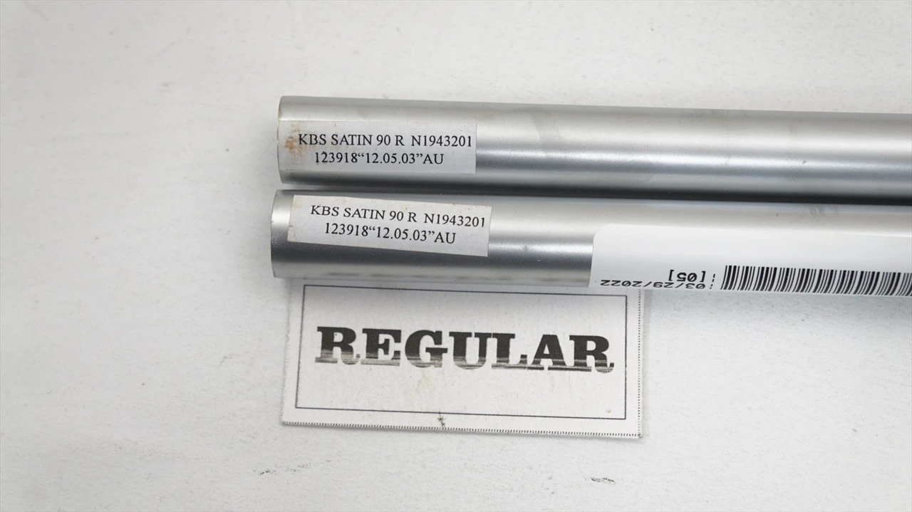 New Kbs Satin 90 R 90G Regular 41.5" 9pc Iron Shaft Set .370 982141 - Image 4