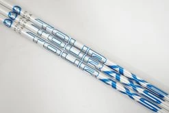 (3) LA Golf Tour AXS Blue 105i STIFF 3pc Wedge Shaft Set 34.5" .370//.355