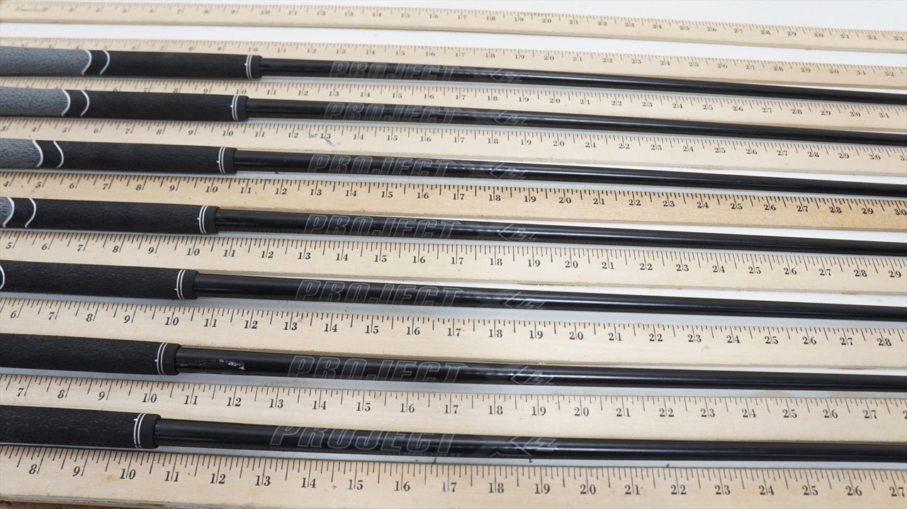 Project X Lz Black 115G 5.5 34.25-37.75" 7pc Iron Shaft Set .355 983788