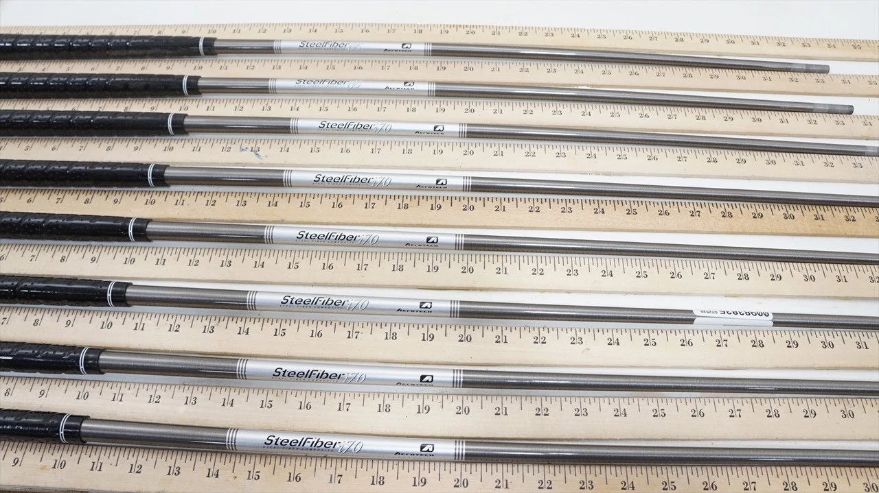 Aerotech Steelfiber I70//I95 Regular 33.5"-37" 8pc Iron Shaft Set .370 983835
