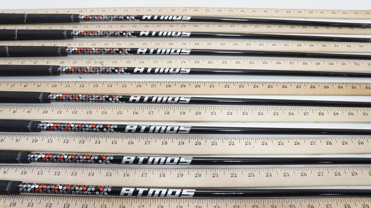 Fujikura Atmos Orange 7 S G Stiff 34.75"-38" 8pc Iron Shaft Set 987831