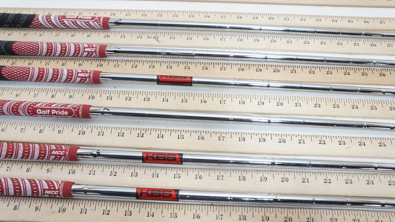 Kbs Tour 125 G Stiff+ 34.75"-37" 6pc Iron Shaft Set .355 Taper 988193