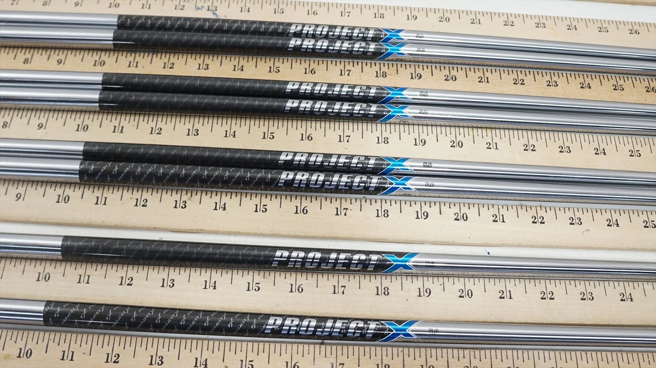 New Project X Rifle Pxi 5.0 Regular 36.25"-40" 8pc Iron Shaft Set .355T 994210