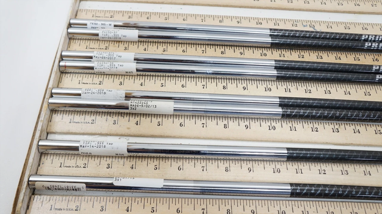New Project X Rifle Pxi 5.0 Regular 36.25"-40" 8pc Iron Shaft Set .355T 994210 - Image 2