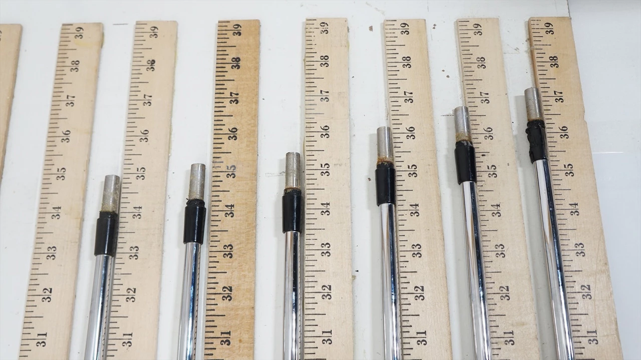 True Temper Dynamic Gold 105 R300 Regular 35"-37.25" 6pc Iron Shaft Set 1004567 - Image 3