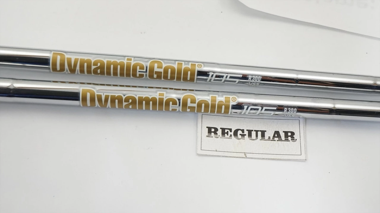 True Temper Dynamic Gold 105 R300 Regular 35"-37.25" 6pc Iron Shaft Set 1004567 - Image 4