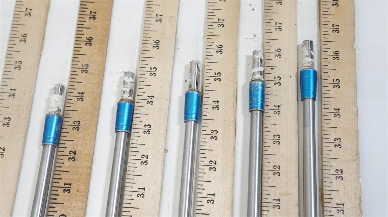 Kbs C-Taper 120 S 120G Stiff 34.25"-36.5" 5pc Iron Shaft Set .355T 1004570 - Image 3