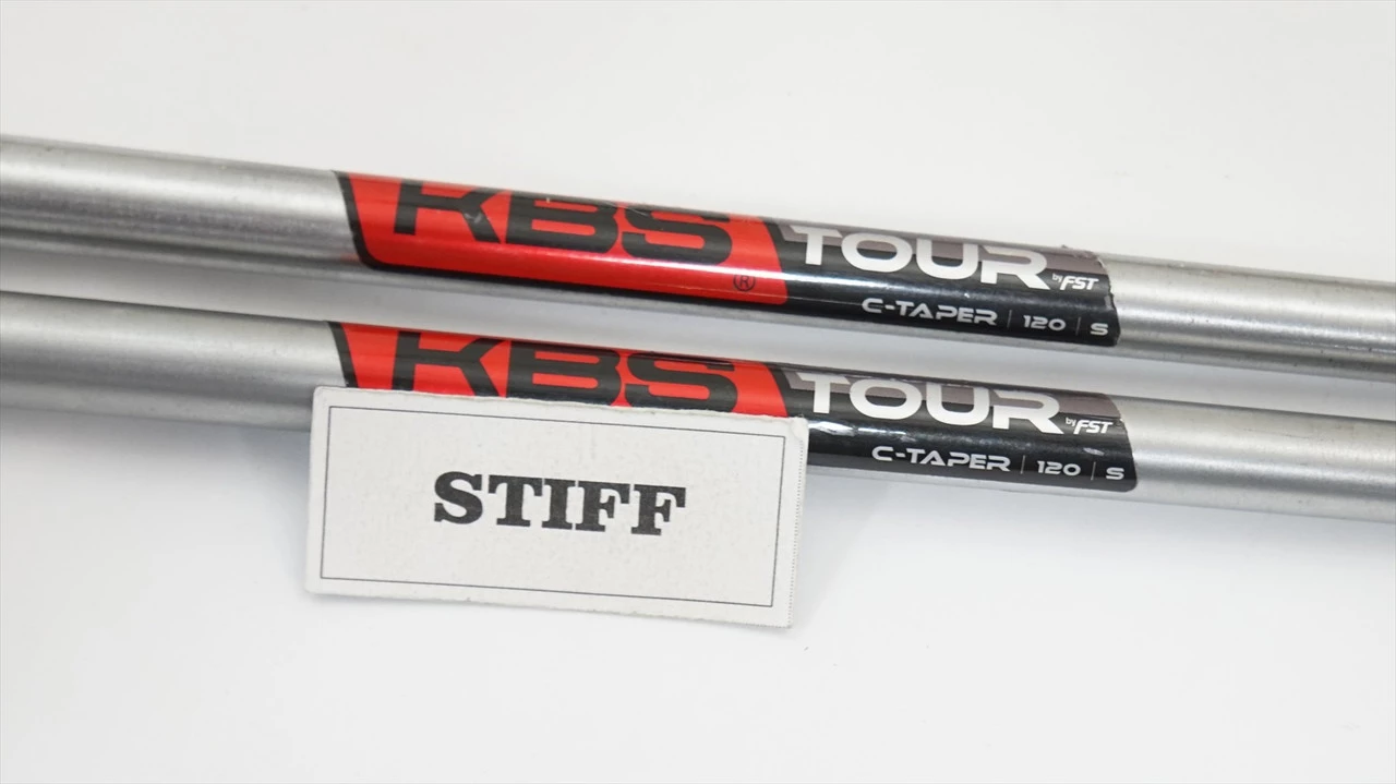 Kbs C-Taper 120 S 120G Stiff 34.25"-36.5" 5pc Iron Shaft Set .355T 1004570 - Image 4