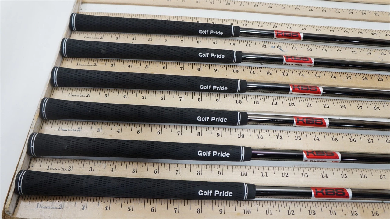 Kbs S-Taper 125 125G Stiff 34.25"-36.5" 6pc Iron Shaft Set .355T 1006325 - Image 2