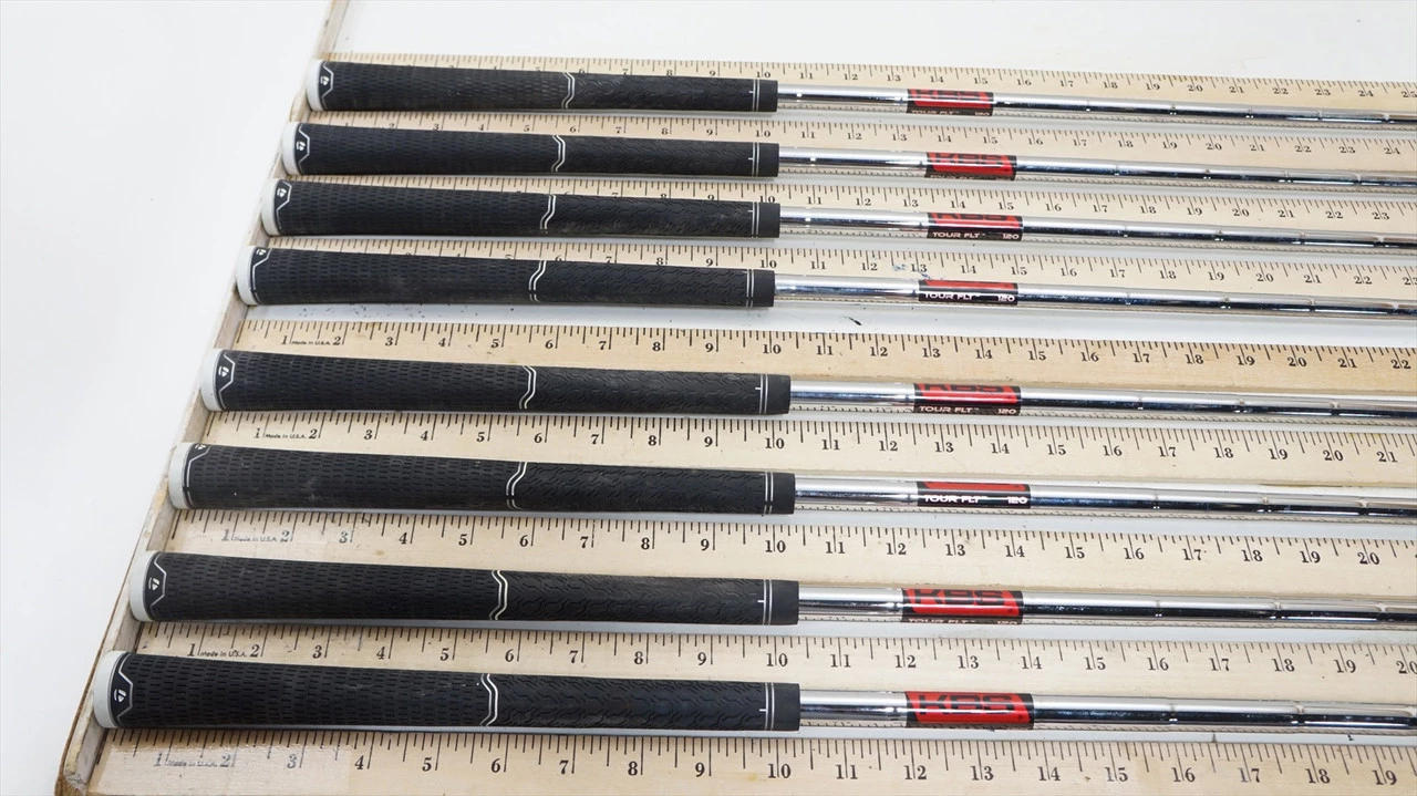 Kbs Tour Flt 120 120G Stiff 34.25"-37.5" 8pc Iron Shaft Set .355T 1006482 - Image 2