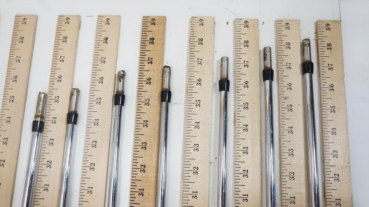 True Temper Dynamic Gold Xp 105 S300 35.25"-38.25" 7pc Iron Shaft Set 1012771 - Image 3