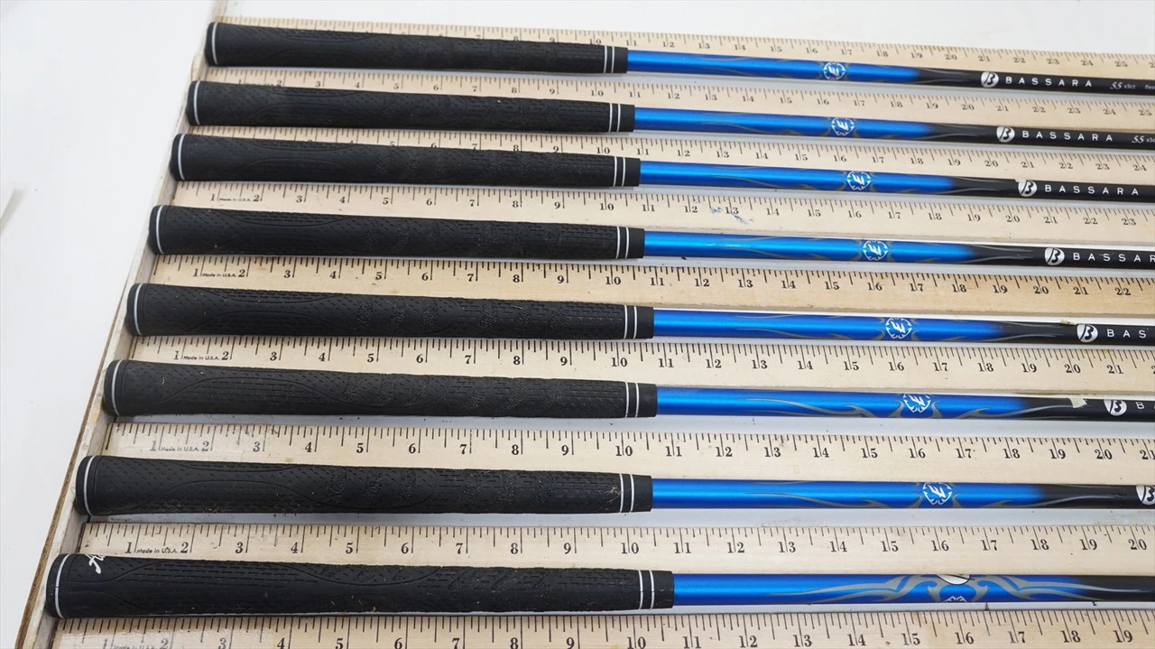 Mitsubishi Bassara E-Series 55 Lite 35"-39.5" 8pc Iron Shaft Set .370 1013480 - Image 2