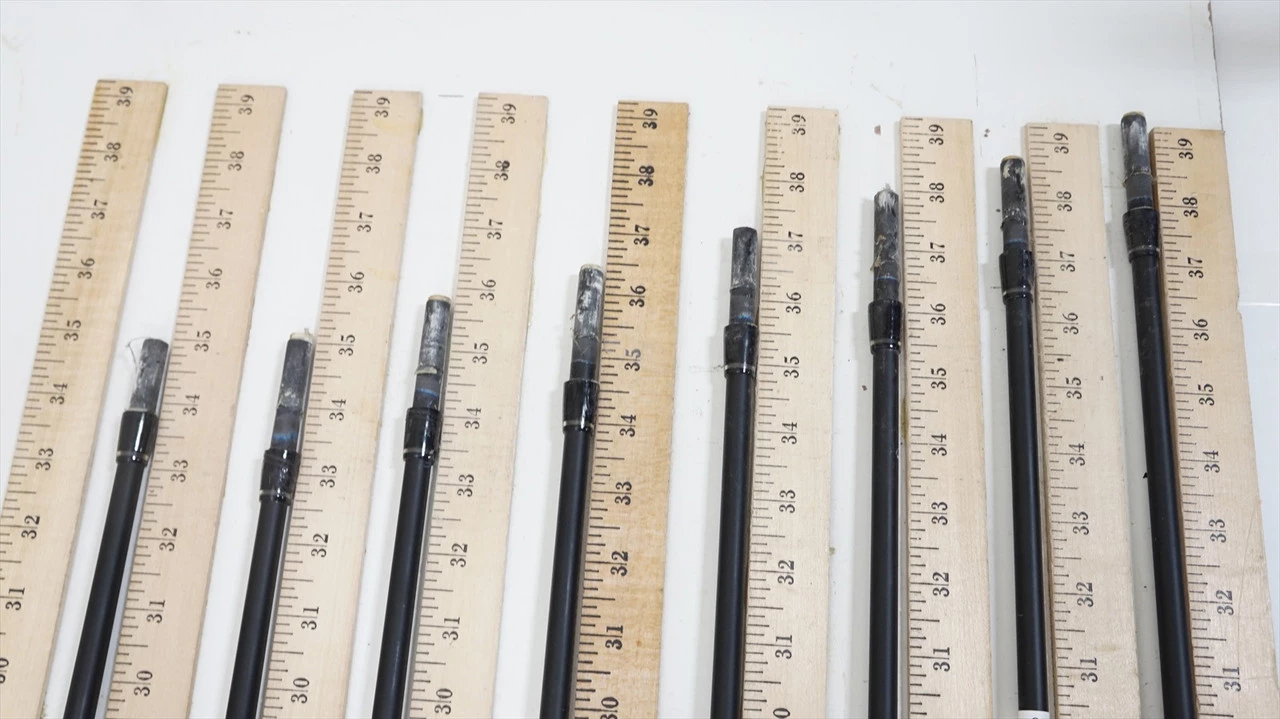 Mitsubishi Bassara E-Series 55 Lite 35"-39.5" 8pc Iron Shaft Set .370 1013480 - Image 3