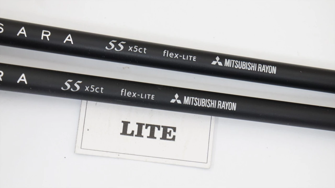 Mitsubishi Bassara E-Series 55 Lite 35"-39.5" 8pc Iron Shaft Set .370 1013480 - Image 4