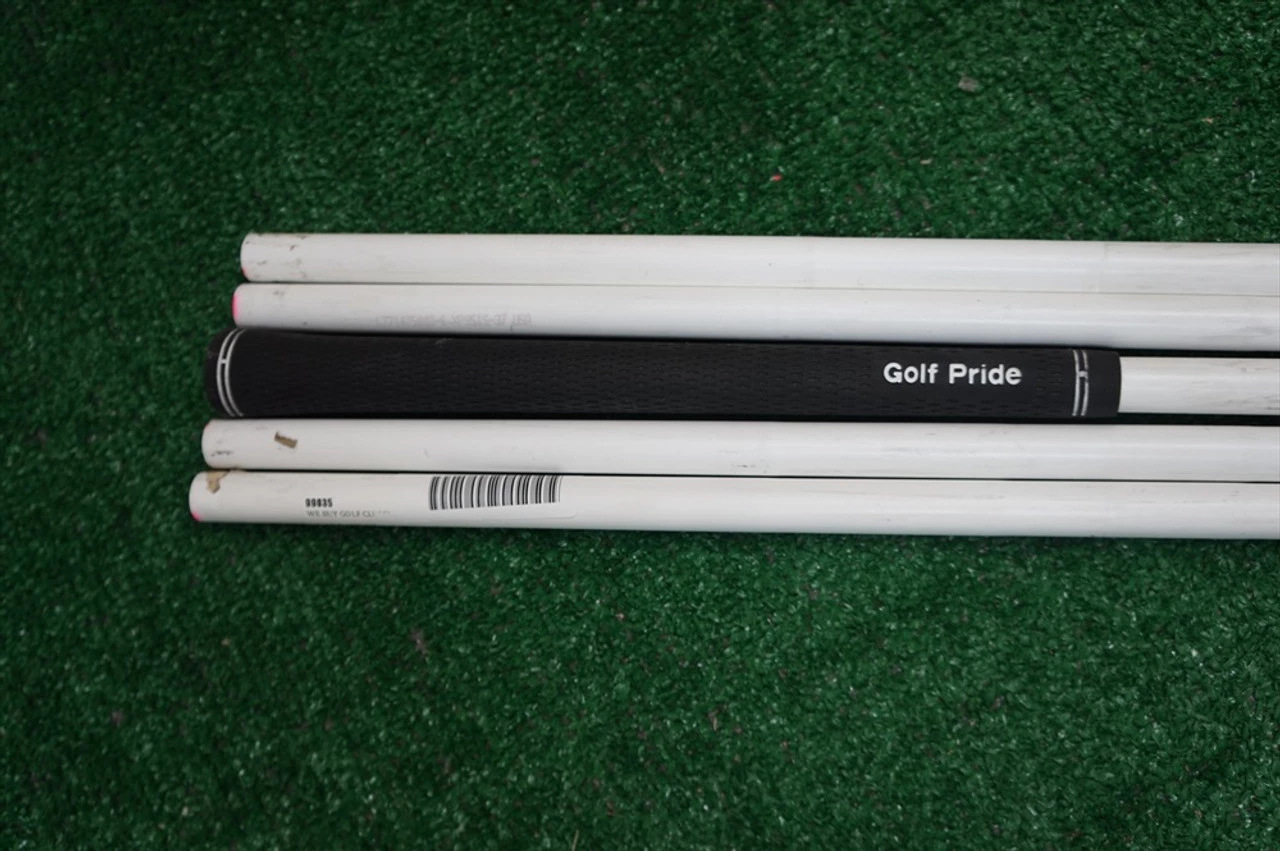 True Temper Xp 95 S300 Stiff Steel Iron Shafts Pulls 7-Pw Gw .355 Painted White - Image 2