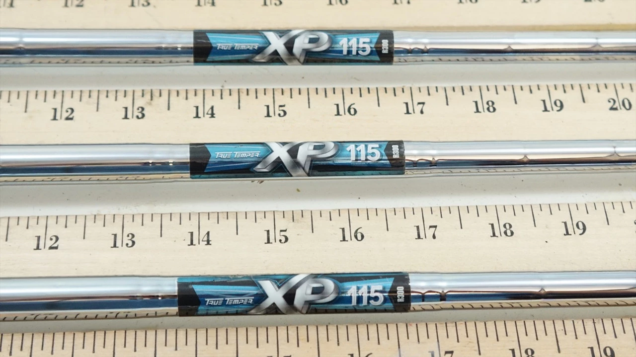 True Temper Sp 115 R300 Regular Iron Shaft Set Pulls .355T 35"-37" 6Pcs 767647 - Image 2