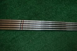 Cobra King F6 Flighted Stiff Steel Iron Shafts Pulls 5Pc .370 250587