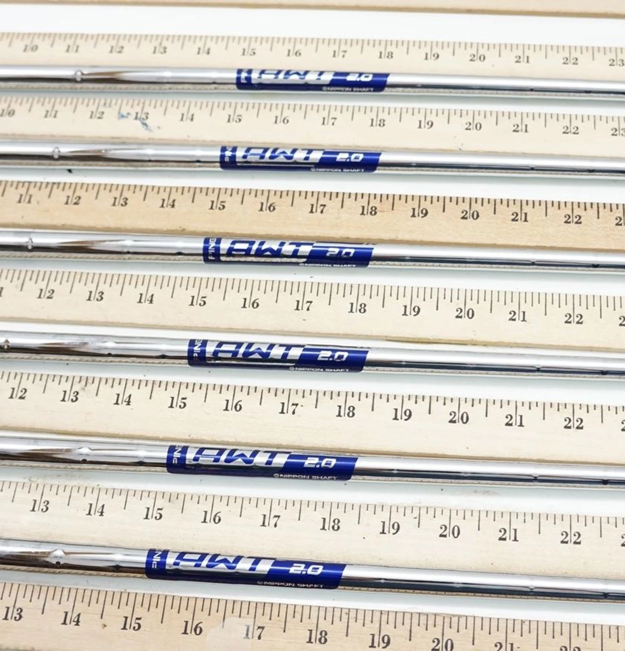 Nippon Ping AWT 2.0 Regular 98g 6pc 5-PW Iron Shaft Set 34.5"-36.75" .355 936302